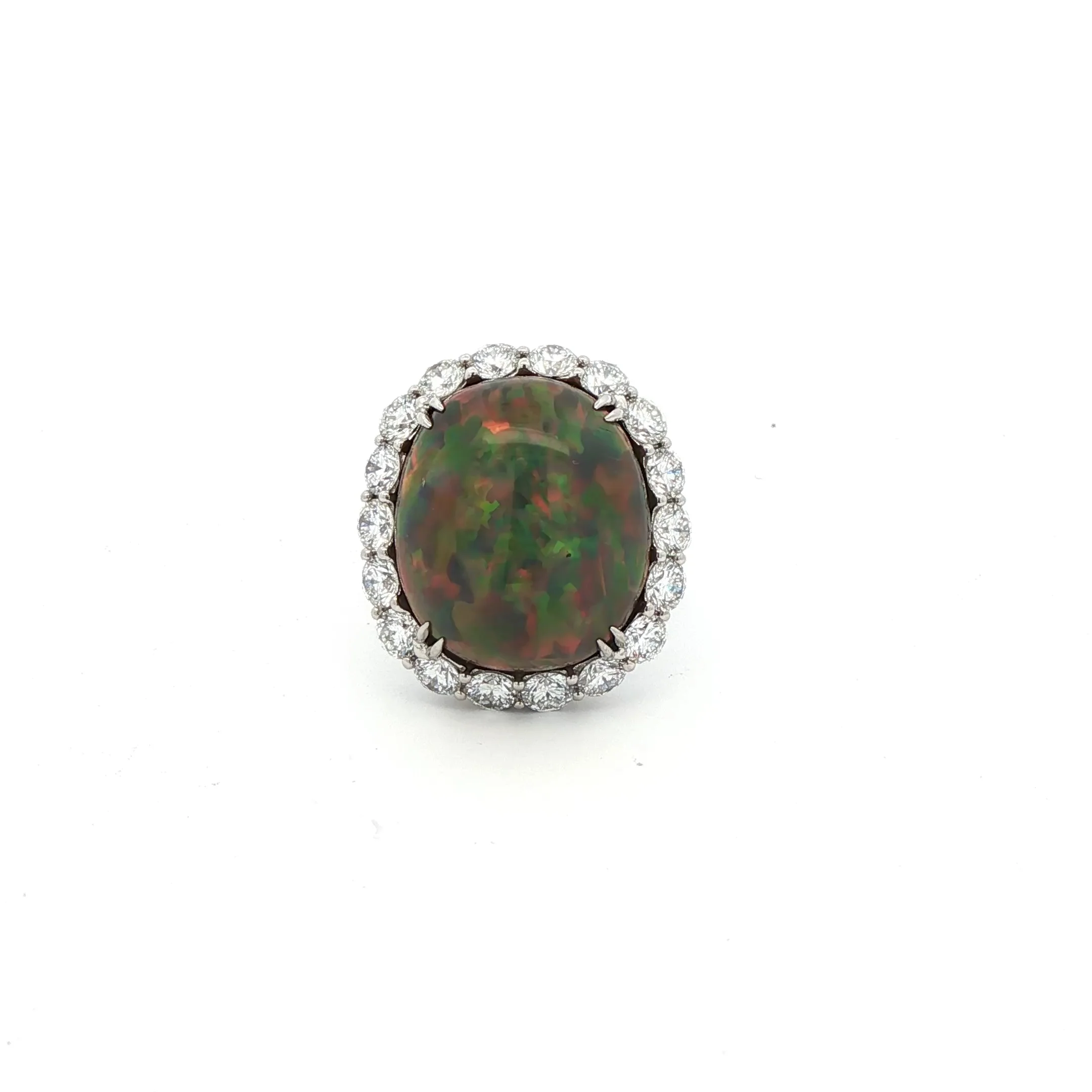 13.06 Cabochon Opal Ring - Image 2