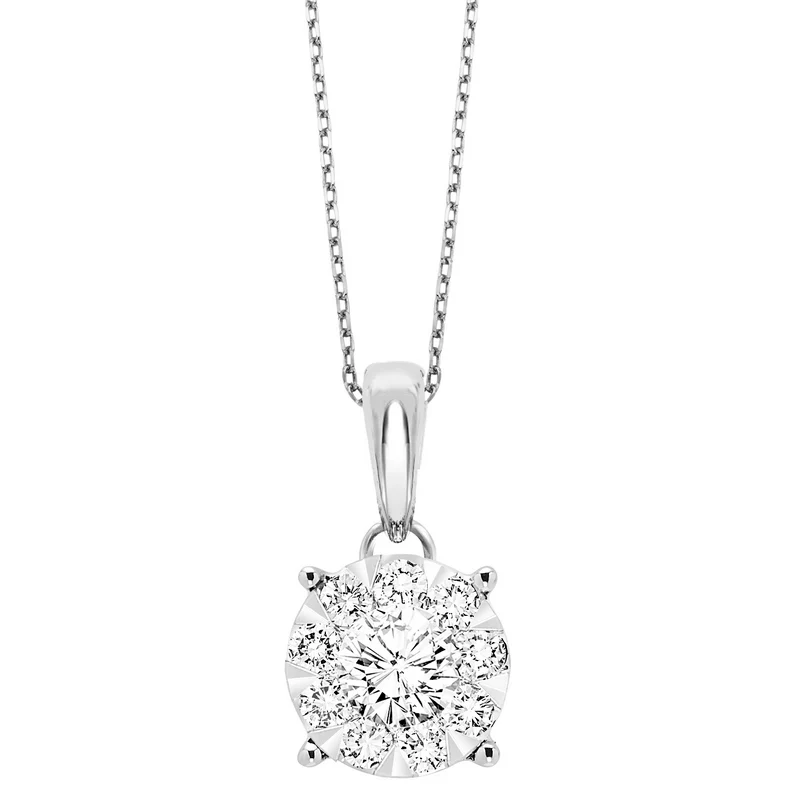 14K Diamond Pendant (0.25 CTW)