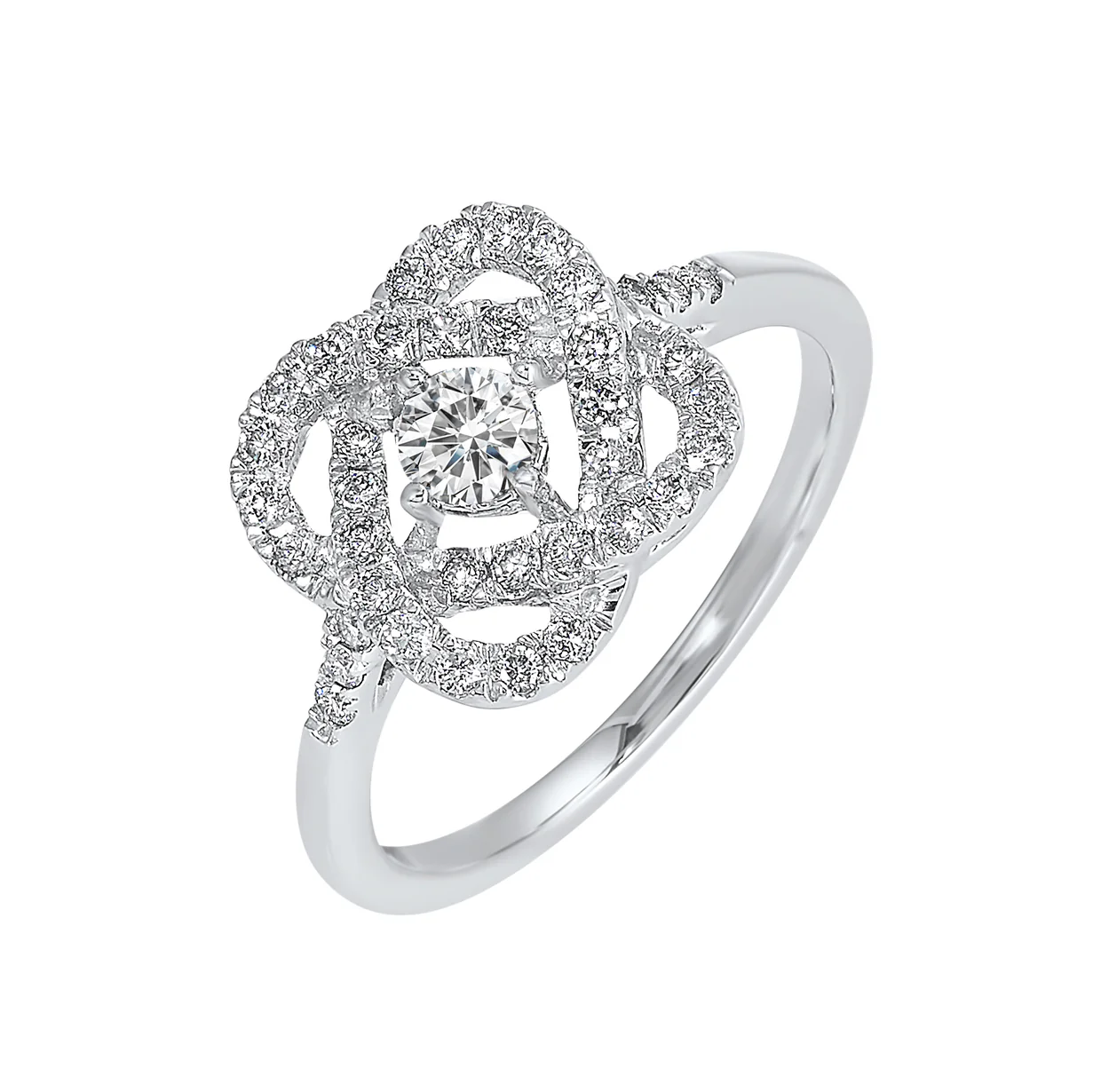 14K Love's Crossing Diamond Ring (0.25 CTW) - Image 2