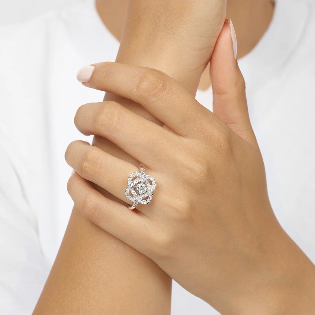 14K Love's Crossing Diamond Ring (1 CTW) - Image 3