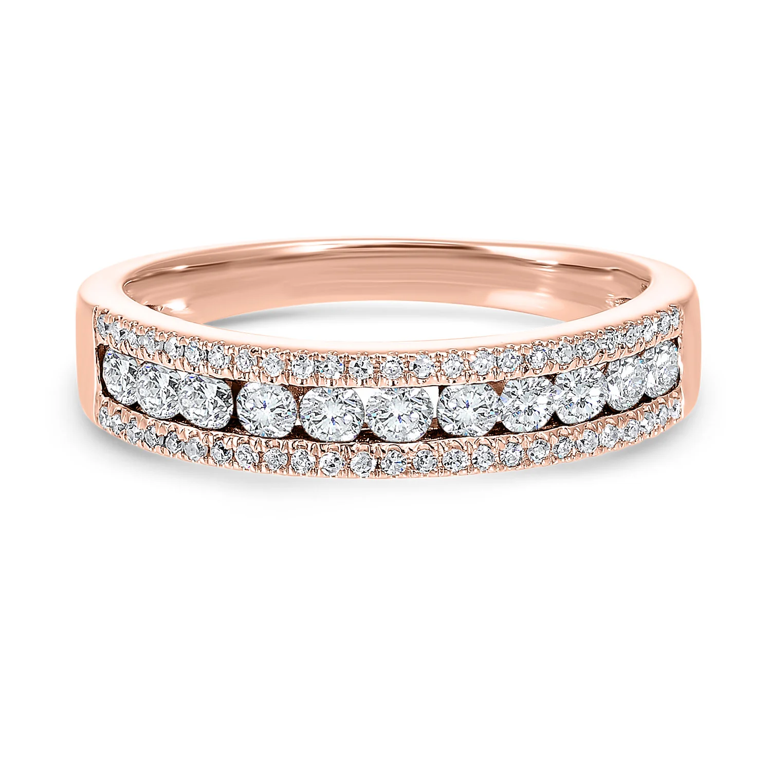 14kt Rose Gold Diamond Ring (.50 CTW)