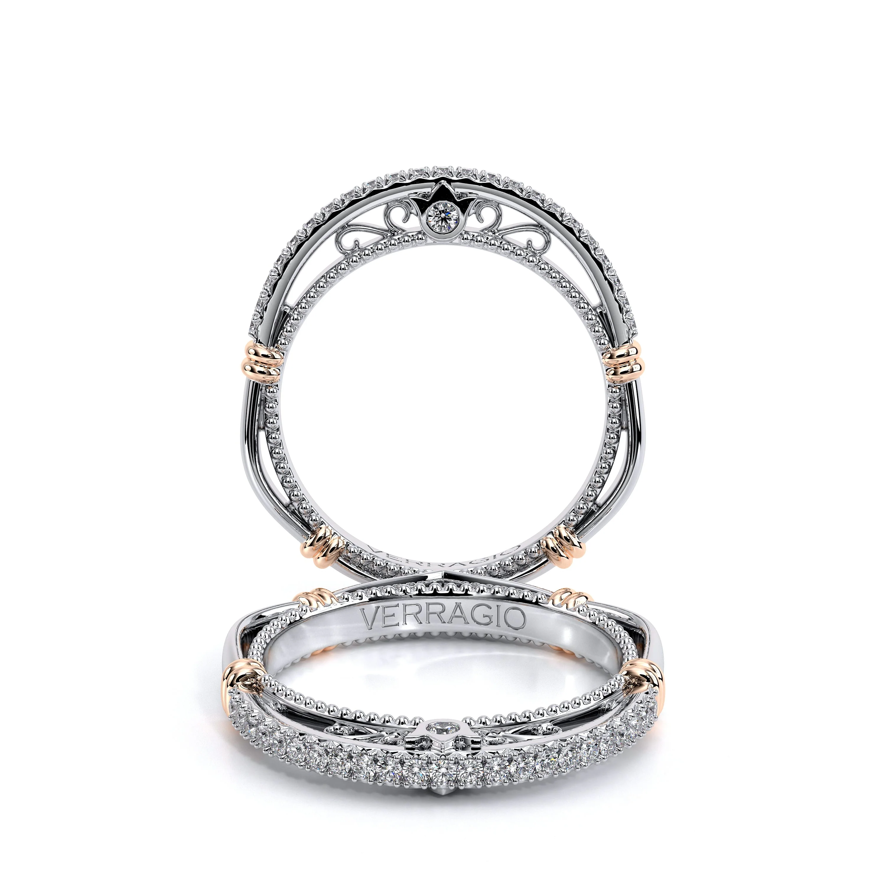 Verragio PARISIAN 105WSB Platinum Women's Band