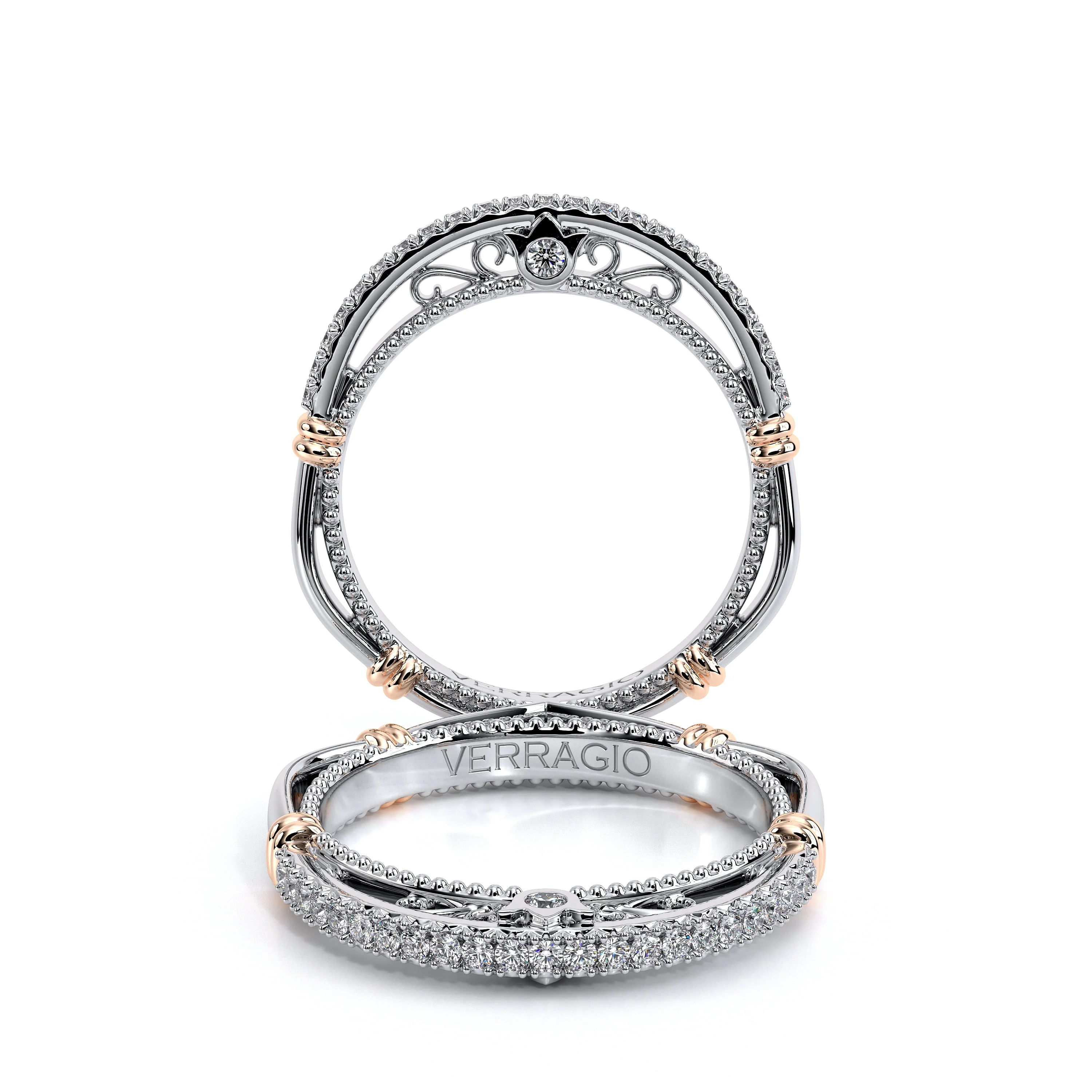 Verragio PARISIAN 106WSB Platinum Women's Band