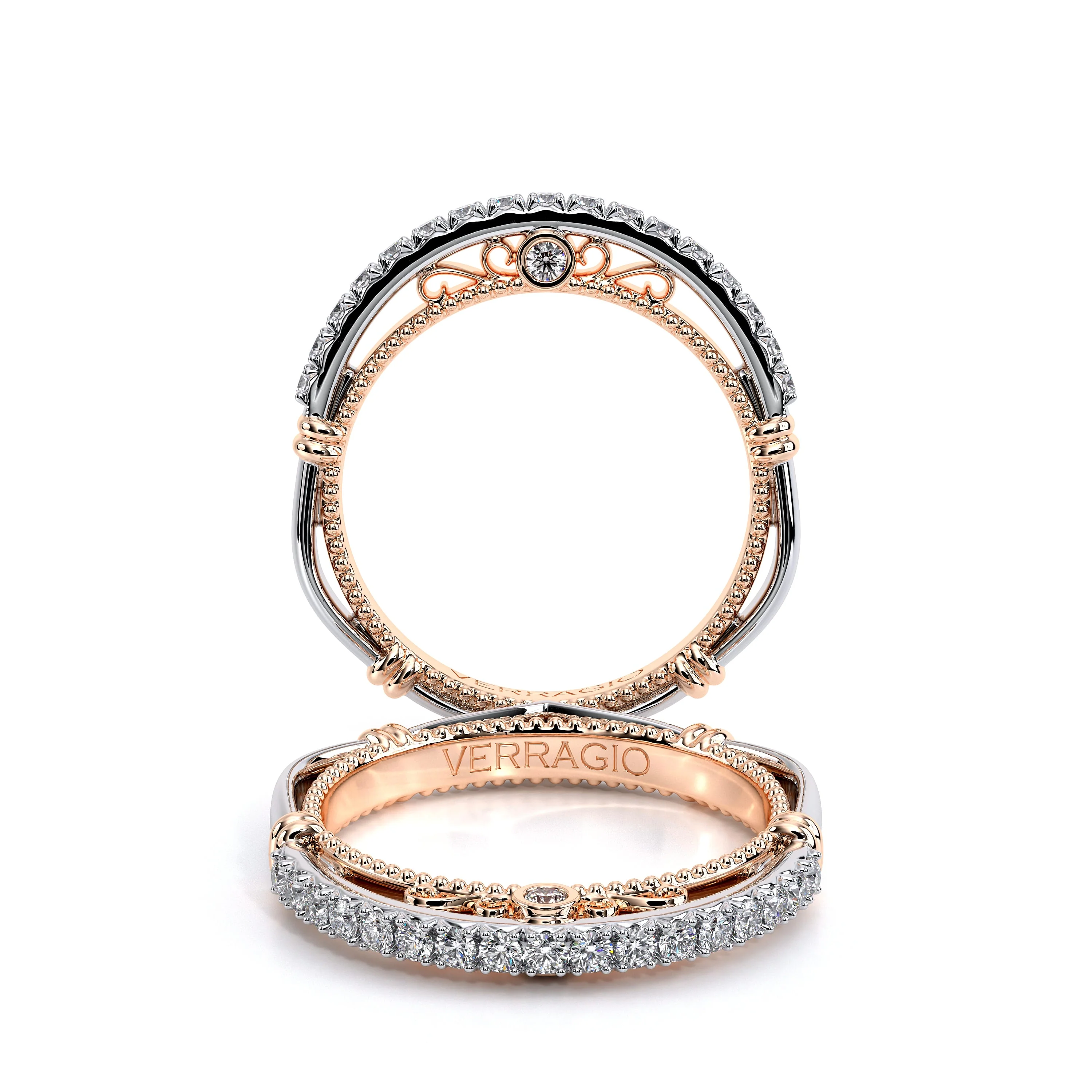 Verragio PARISIAN 120W 18k Two Tone Women's Band