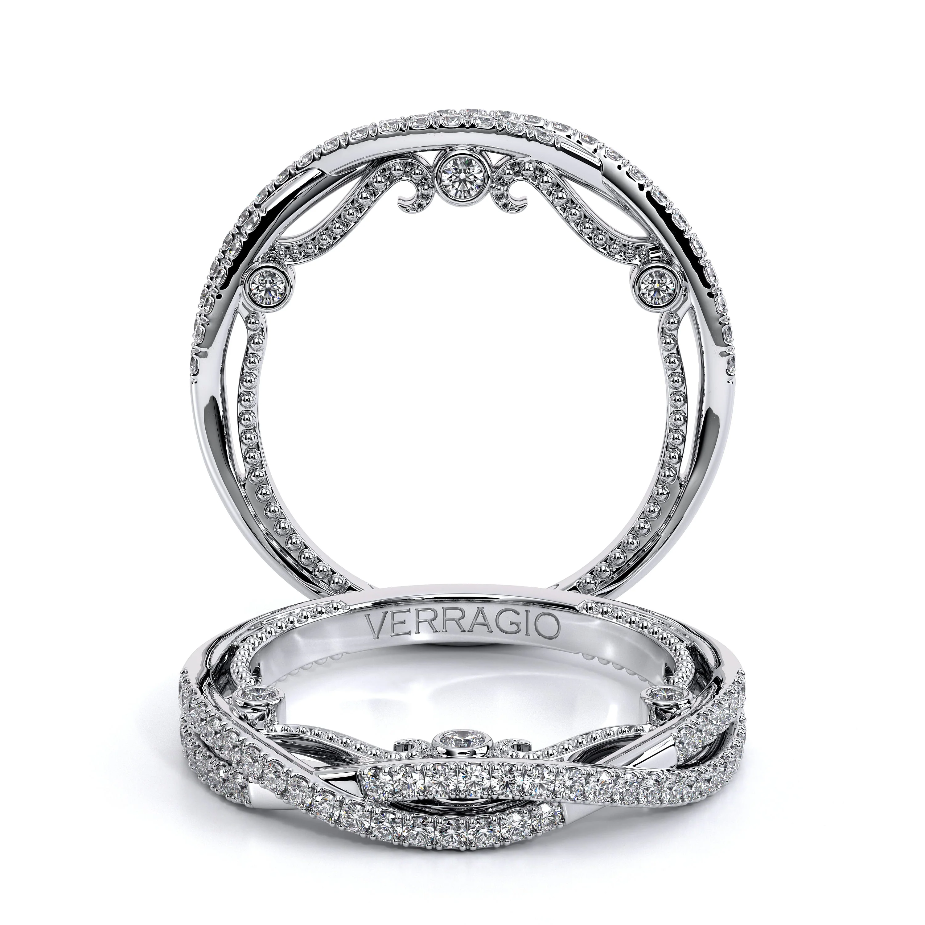 Verragio INSIGNIA 7084W TT Platinum Women's Band