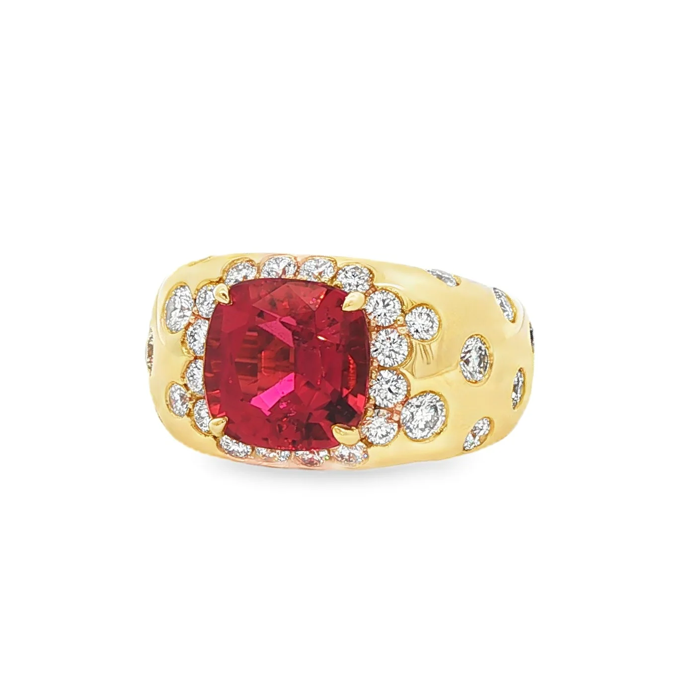 3.65ct Rubellite Tourmaline Ring - Image 2