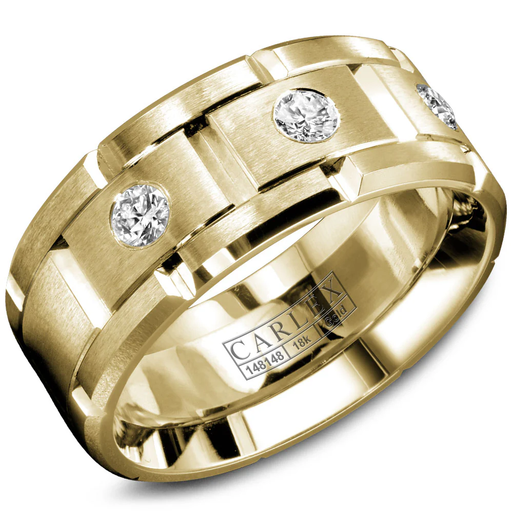 CARLEX G1 Mens Wedding Band WB-9211Y