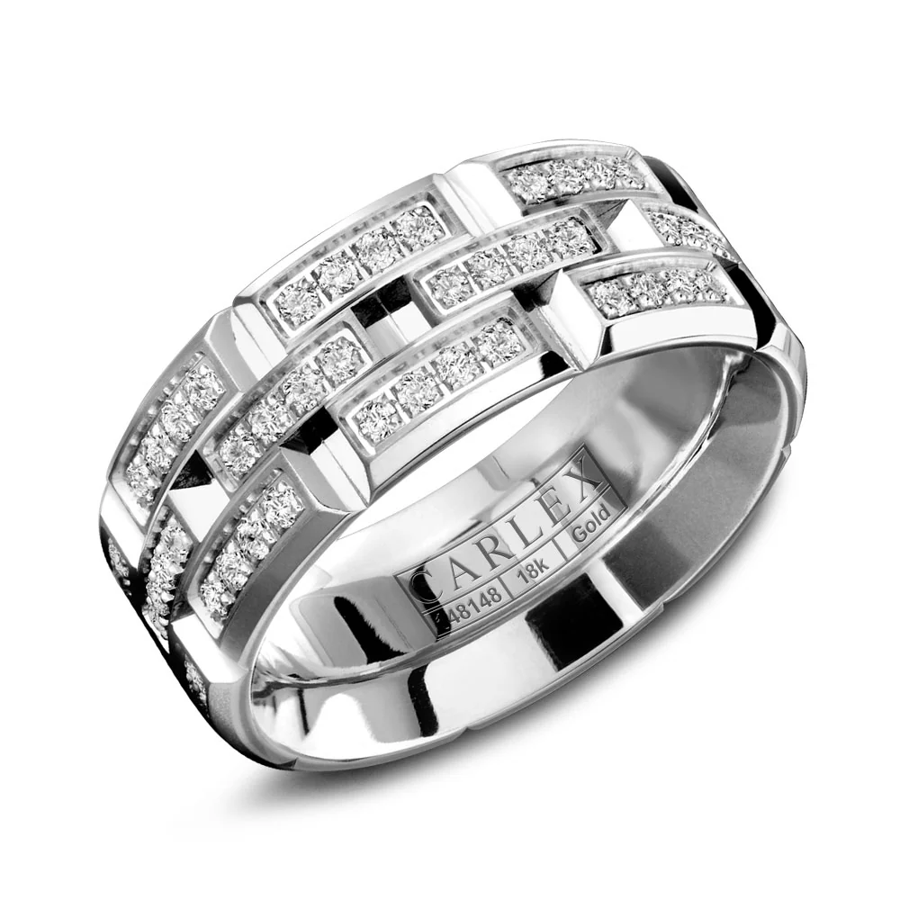 CARLEX G1 Mens Wedding Band WB-9318-S6