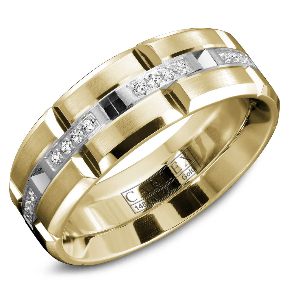 CARLEX G1 Mens Wedding Band WB-9320WY