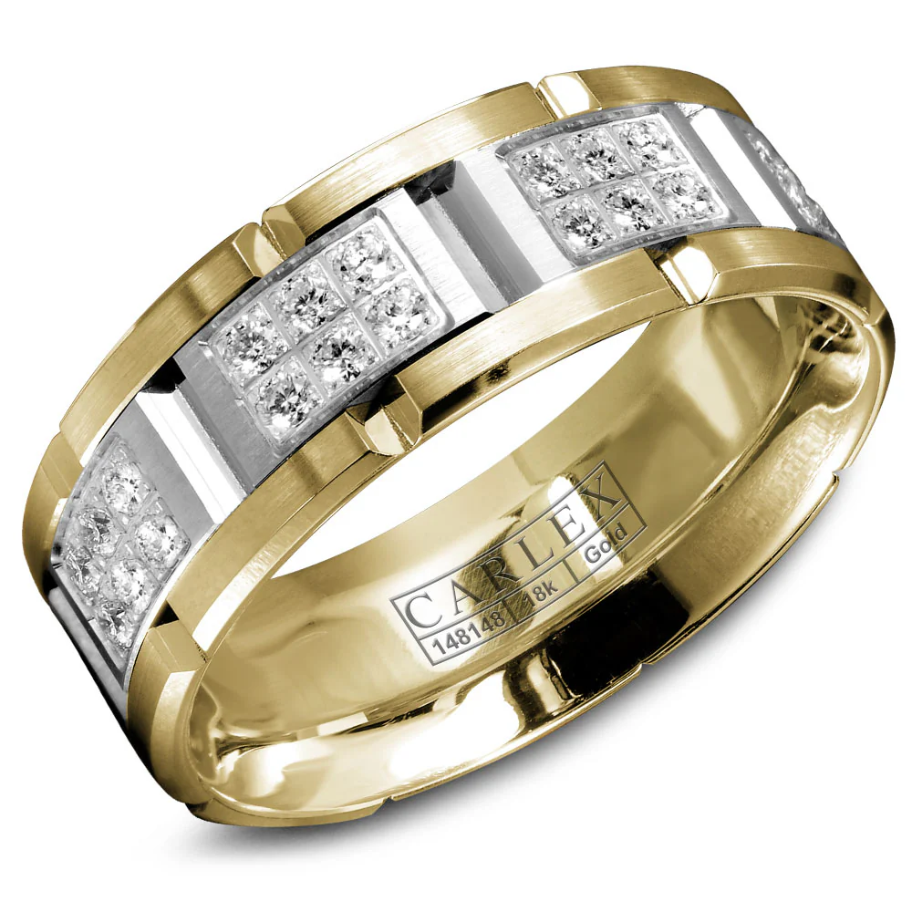 CARLEX G1 Mens Wedding Band WB-9331WY