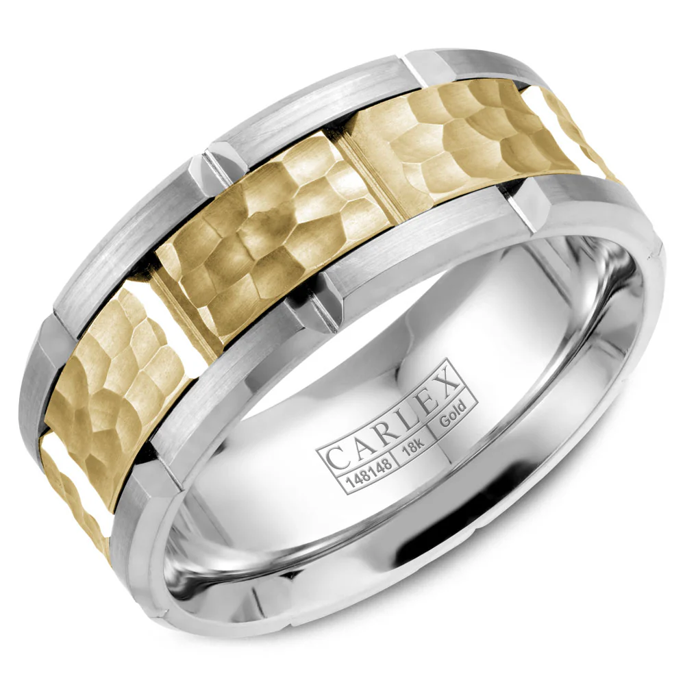 CARLEX G1 Mens Wedding Band WB-9481YW