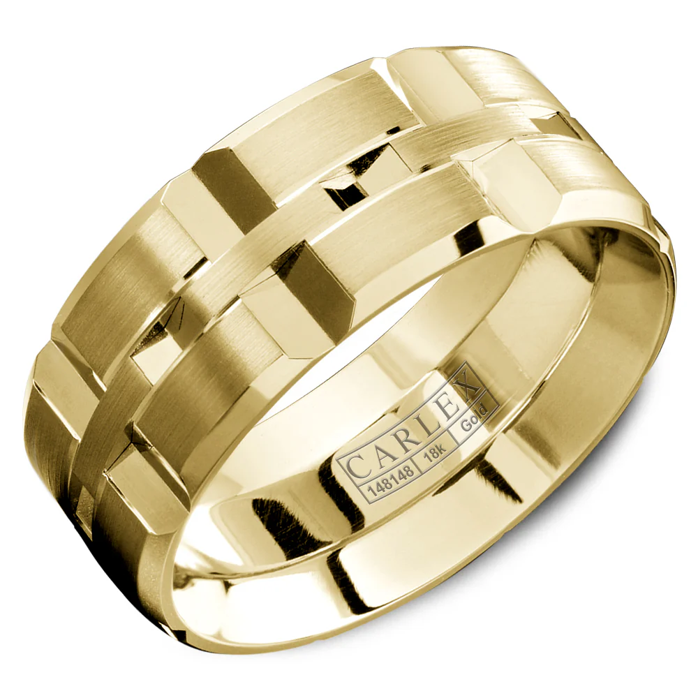 CARLEX G1 Mens Wedding Band WB-9567Y