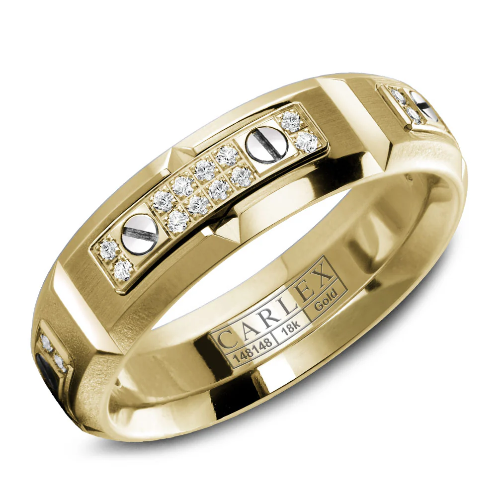 CARLEX G2 Mens Wedding Band WB-9587YY