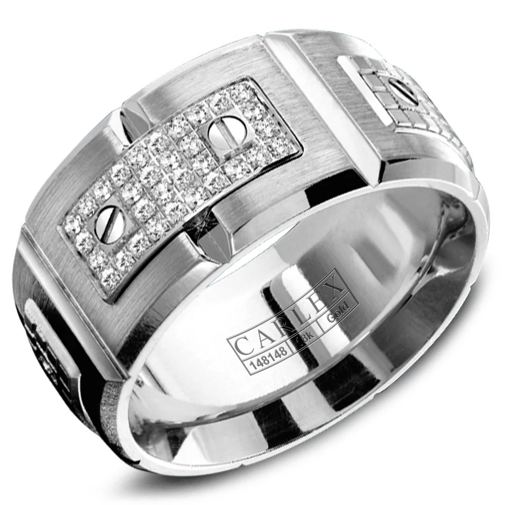 CARLEX G2 Mens Wedding Band WB-9897WW