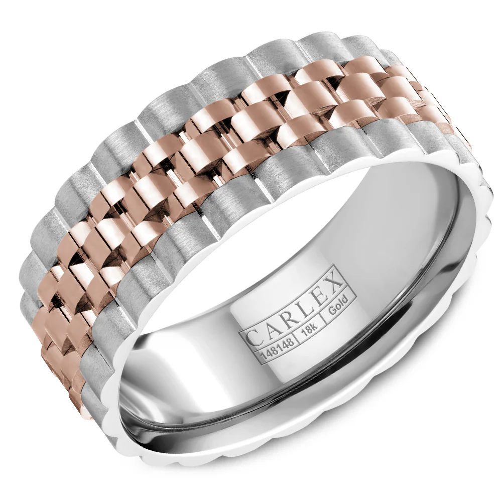 CARLEX G3 Mens Wedding Band CX3-0013RRW