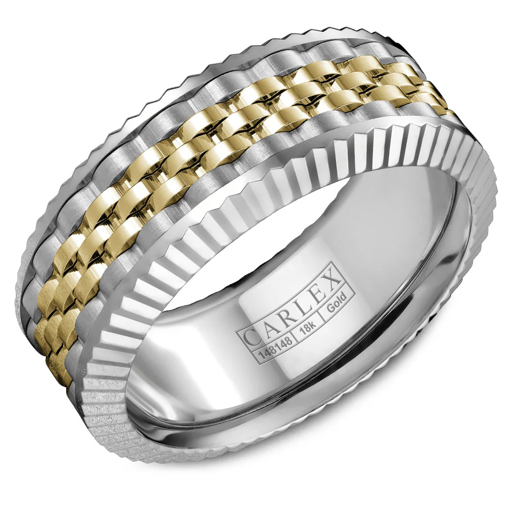 CARLEX G3 Mens Wedding Band CX3-0023YYWW