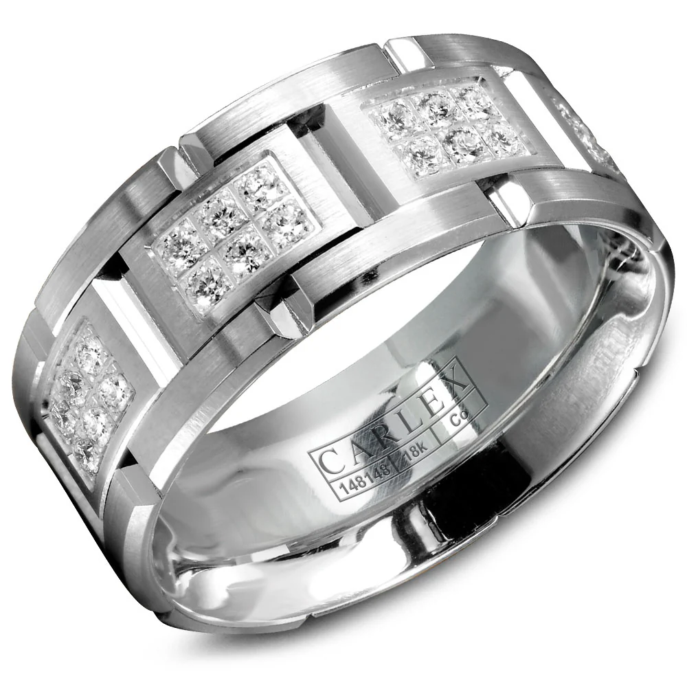 CARLEX Sport Mens Wedding Band WB-9155WC