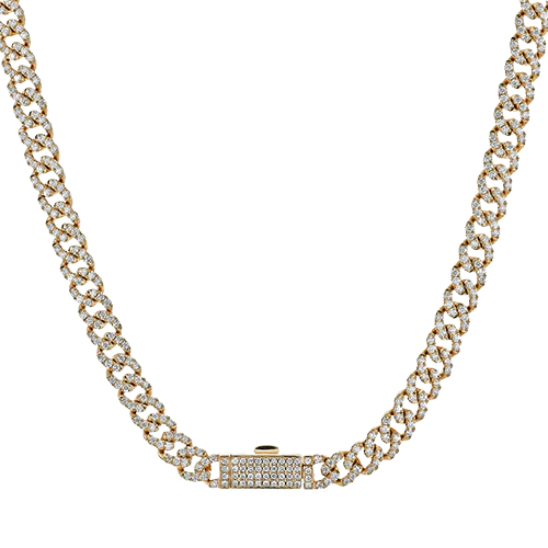 Simon G cn141 Necklace in 14k Gold with Diamonds