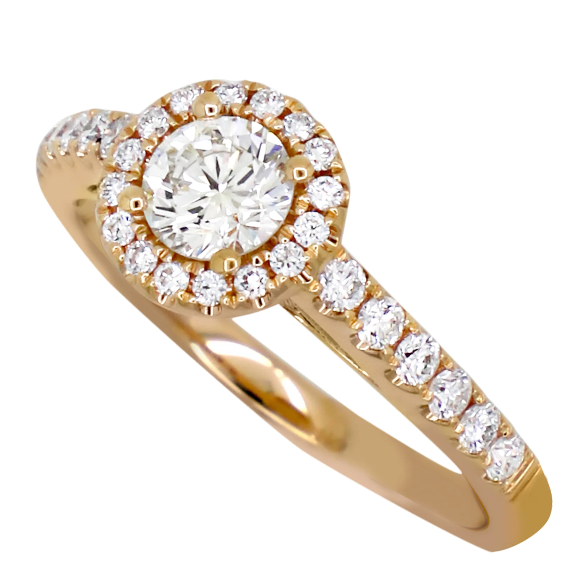 Complete Round Engagement Ring - Image 2