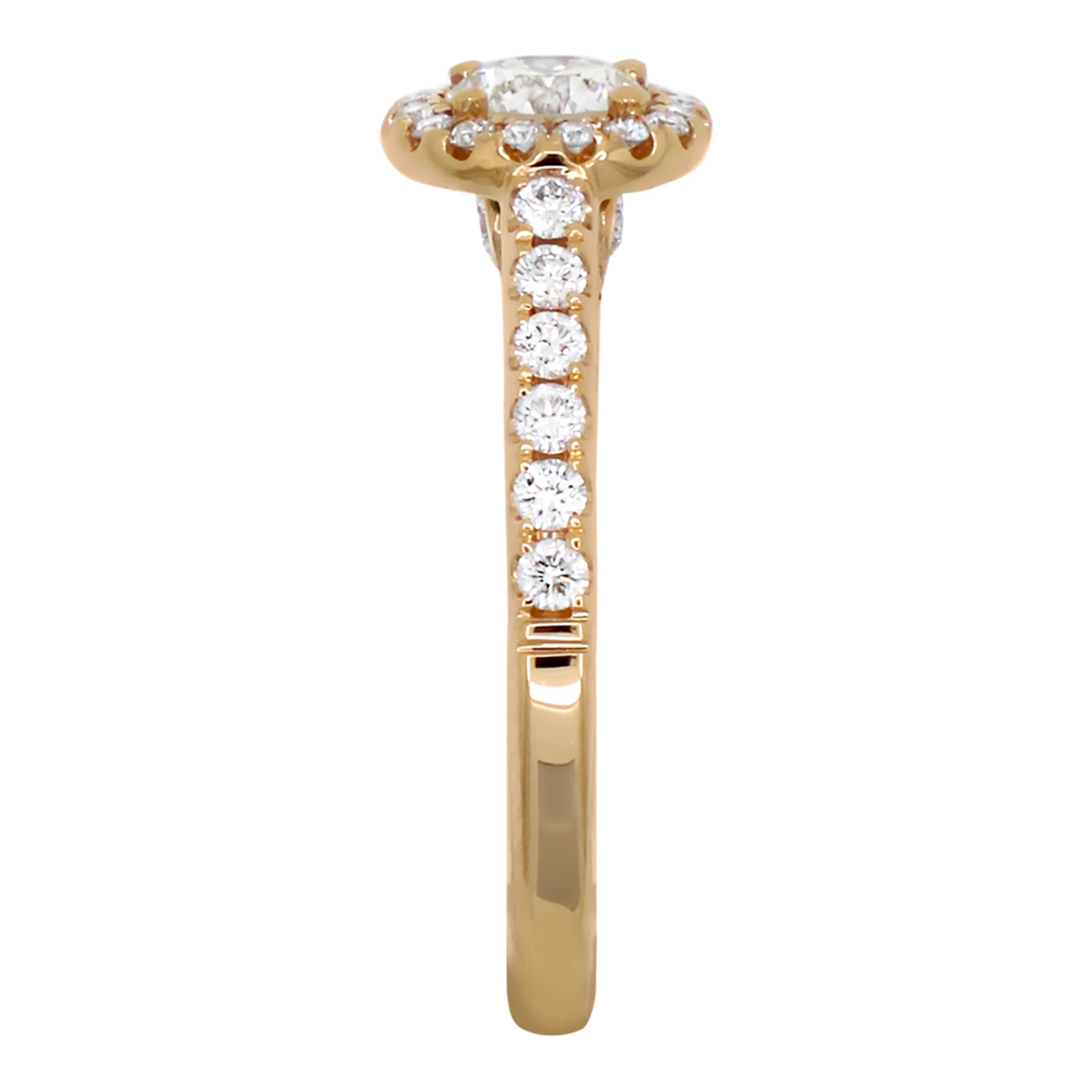 Complete Round Engagement Ring - Image 3