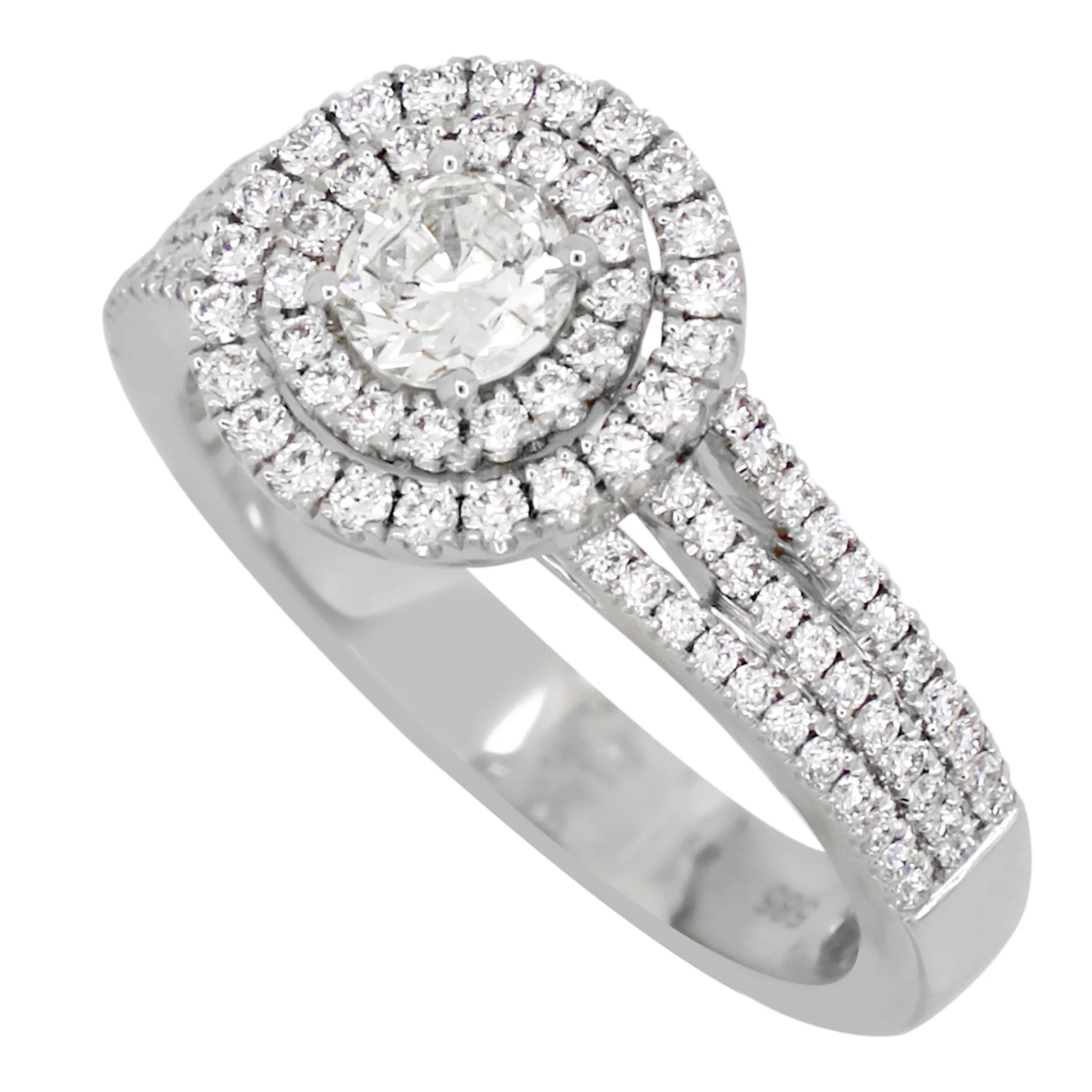 Complete Round Engagement Ring - Image 2