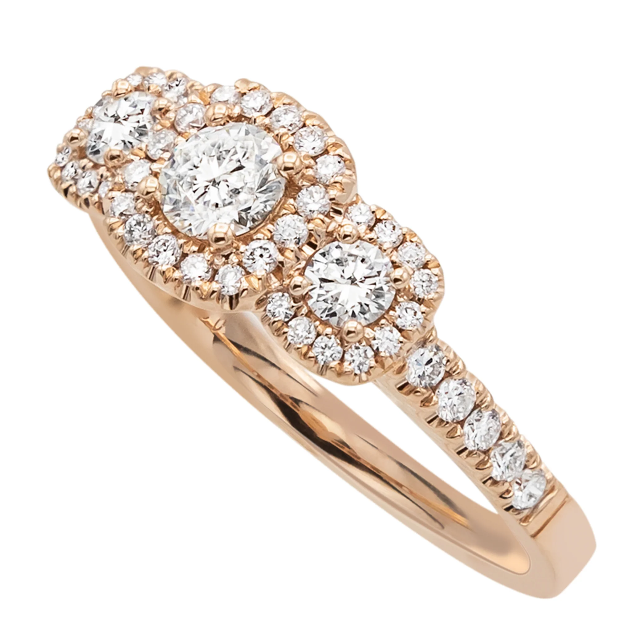 Complete Round Engagement Ring - Image 2