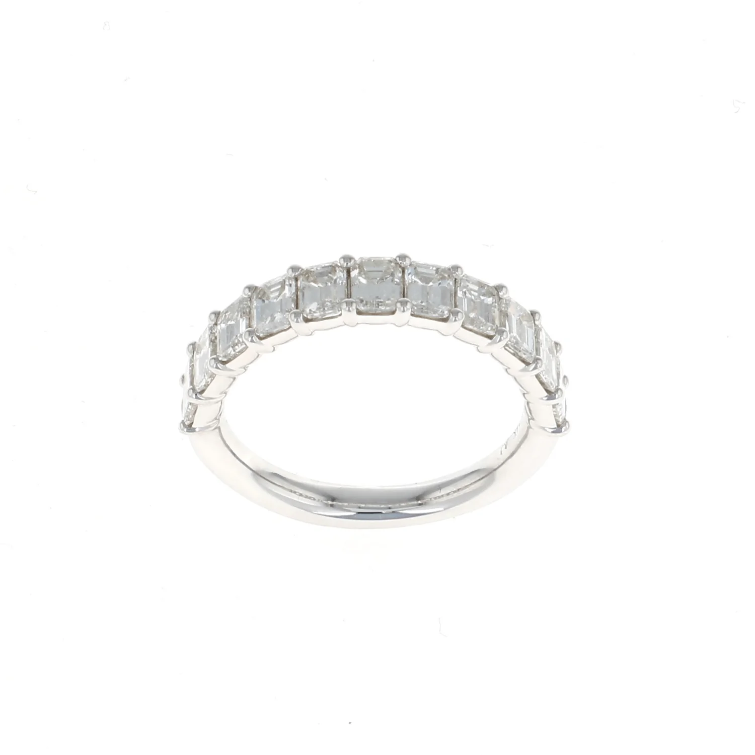 Emerald Cut Buttercup Diamond Band (2.30CTW)
