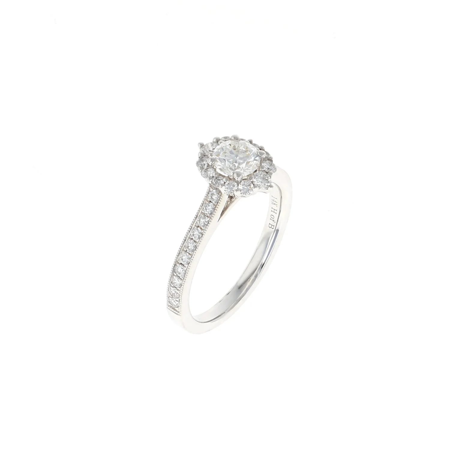 Halo Complete Engagement Ring (1.01CTW) - Image 3