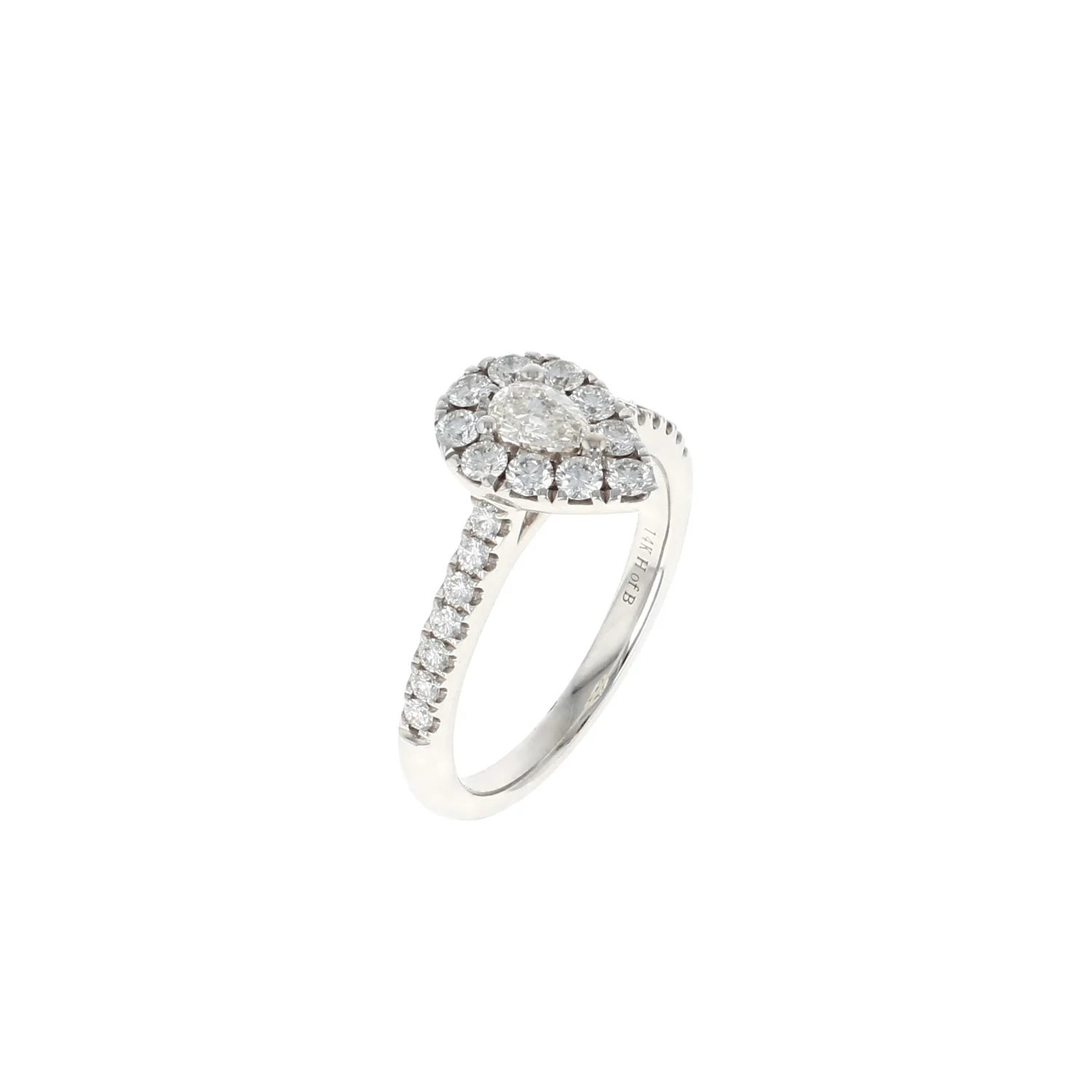 Halo Complete Engagement Ring (0.93 CTW) - Image 2