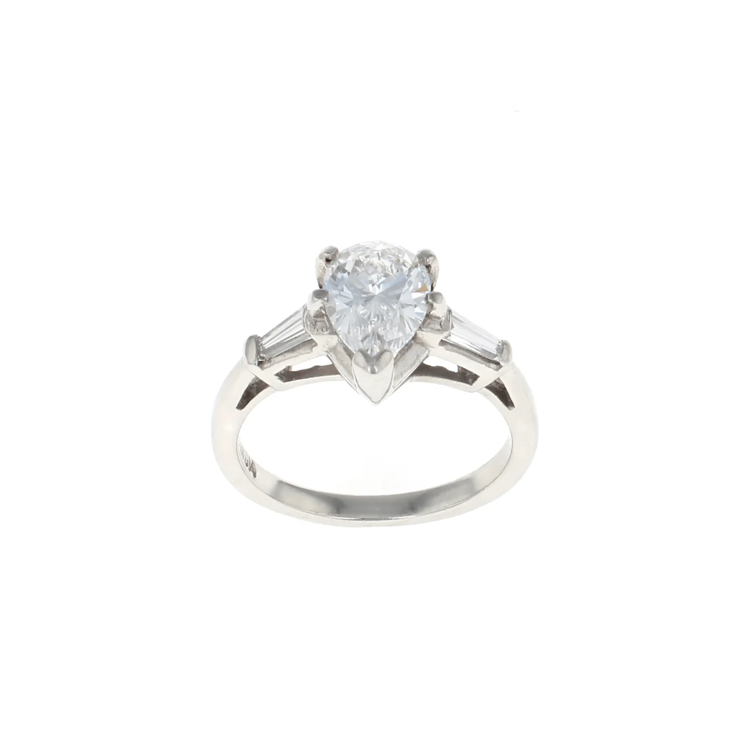 Pear Complete Engagement Ring (1.35CTW)
