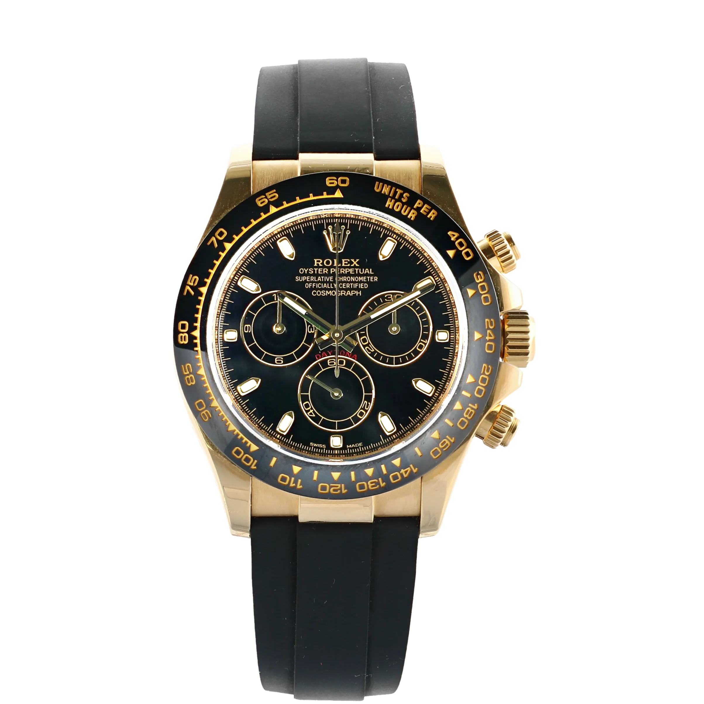 Rolex Cosmograph Daytona 116518LN 18K Yellow Gold 40mm (Pre-owned)