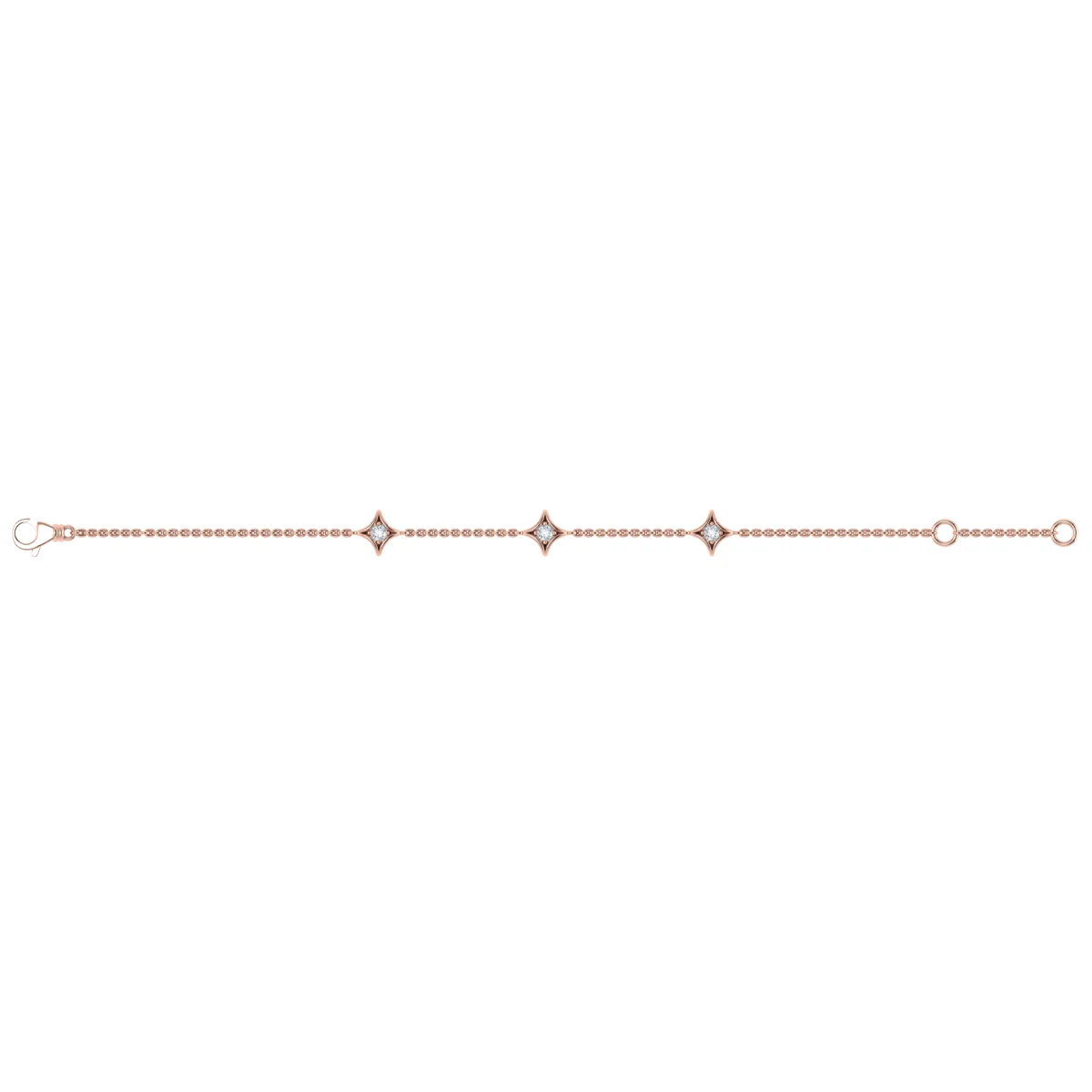 Vlora Estrella 14K Diamond Multi Vlora Star Bracelet (0.18CTW) - Image 2