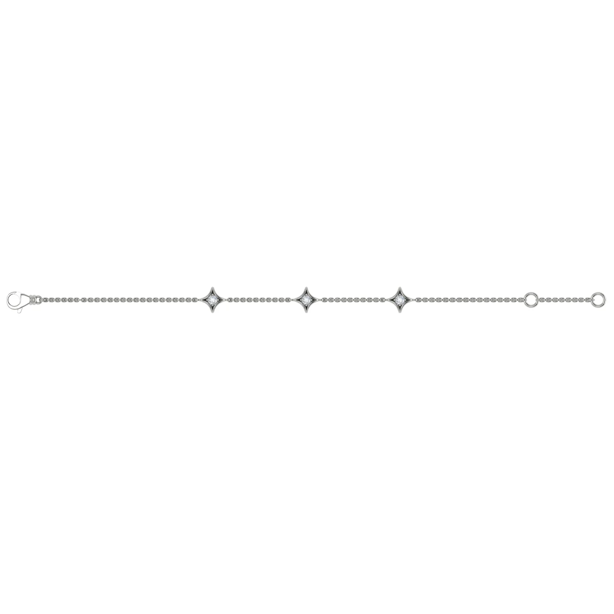 Vlora Estrella 14K Diamond Multi Vlora Star Bracelet (0.18CTW) - Image 4