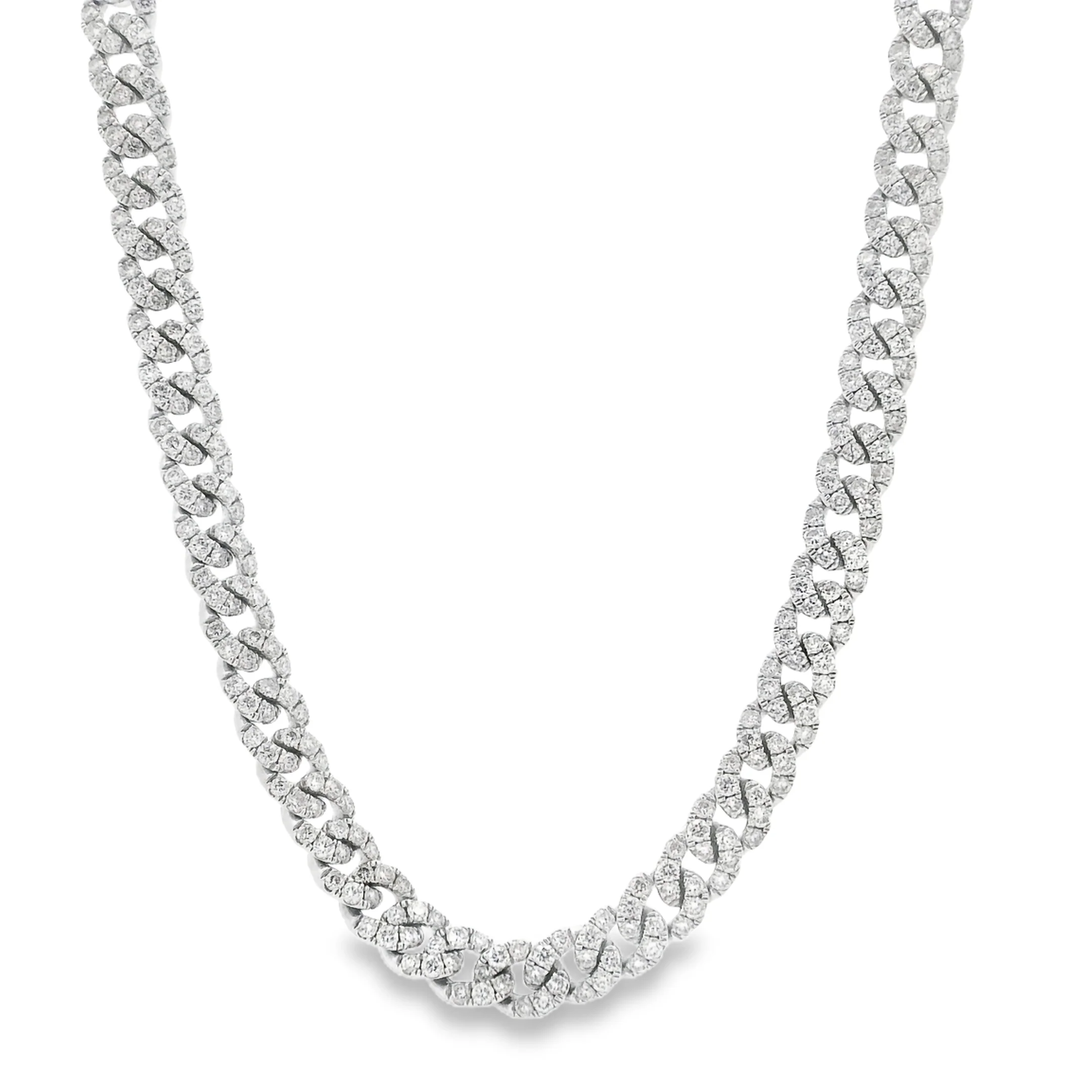 Diamond Cuban Link 26" Necklace