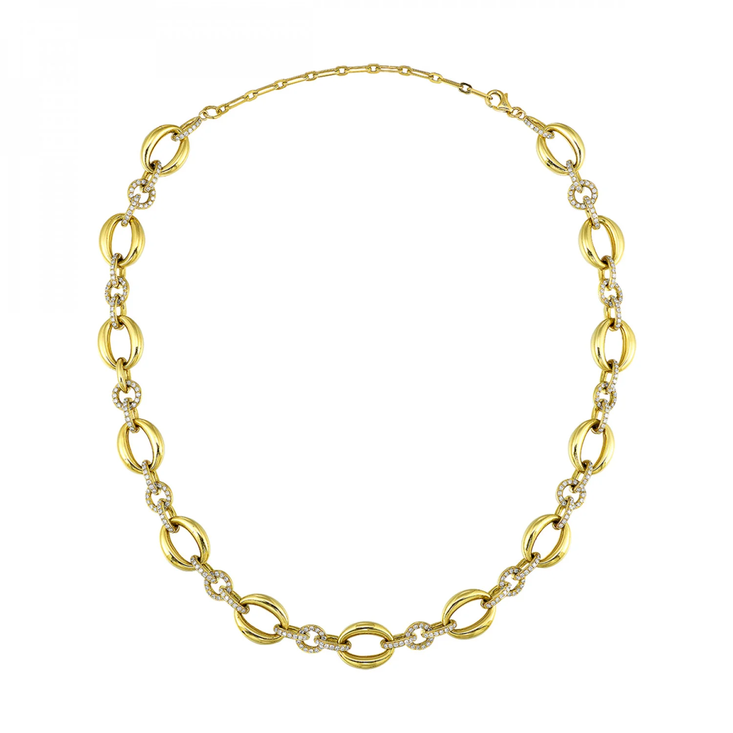 Diamond Link Necklace