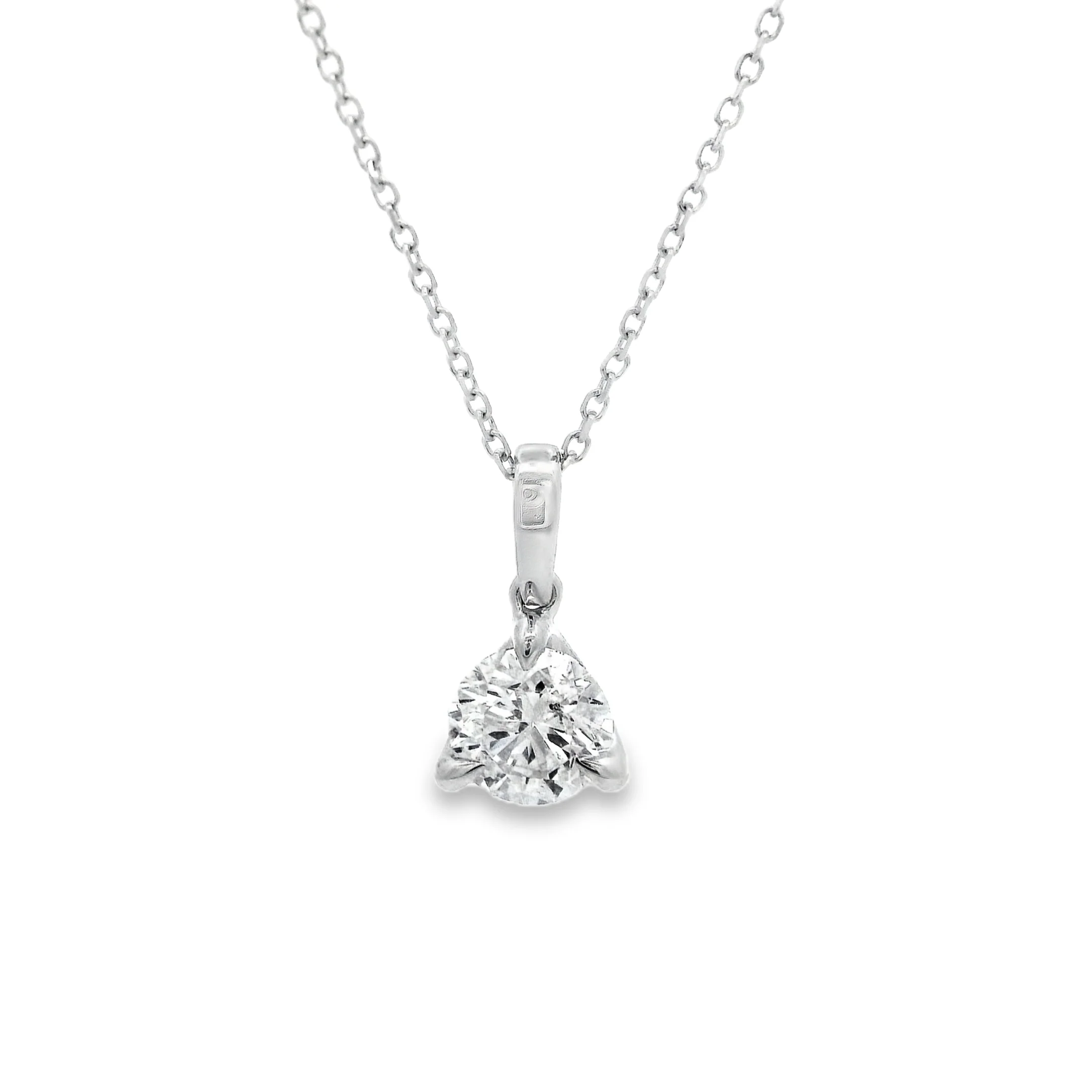 Diamond Solitare Pendant - choose your carat weight - Image 2
