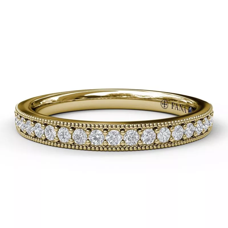 FANA Diamond Wedding Band - Image 3