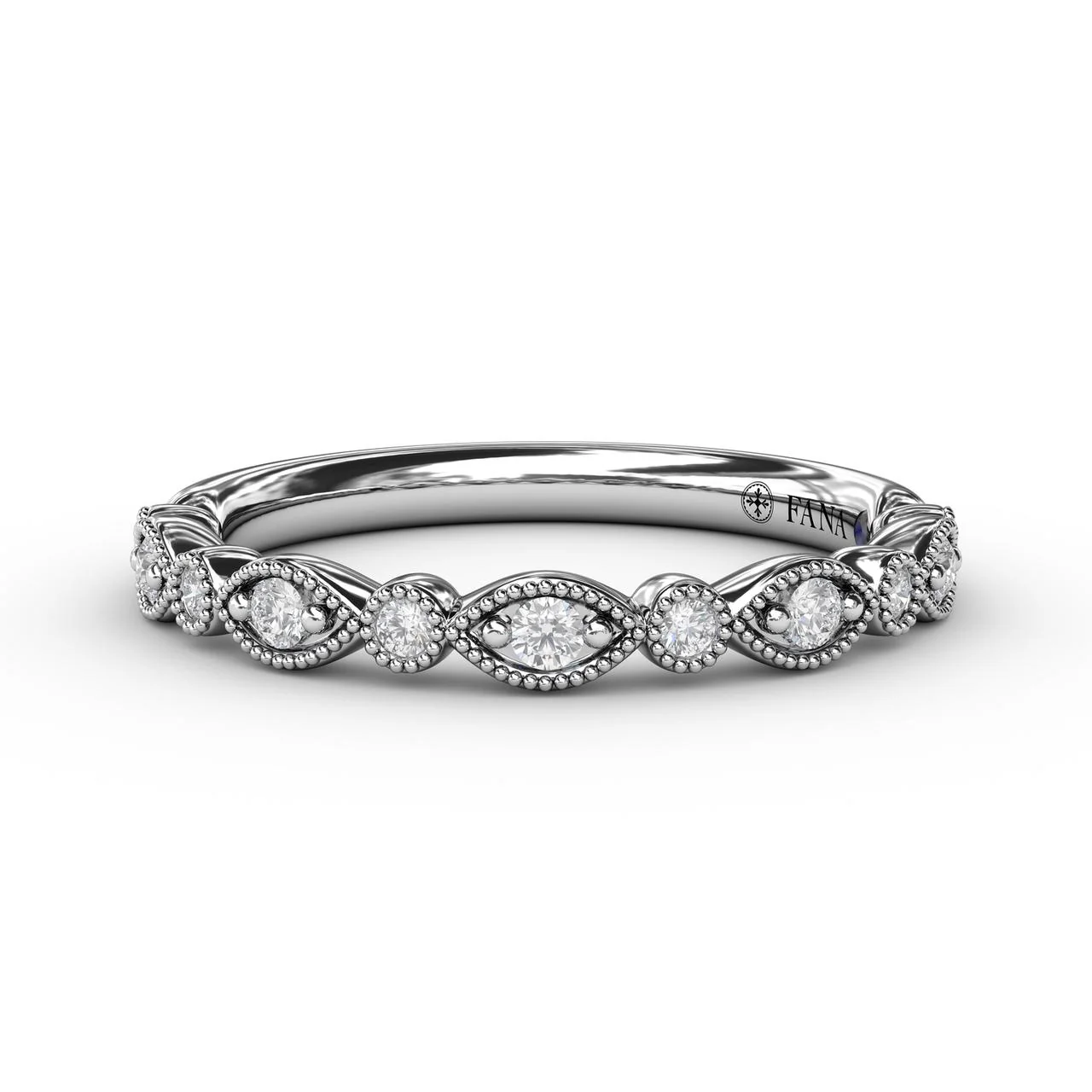 FANA Diamond Wedding Band