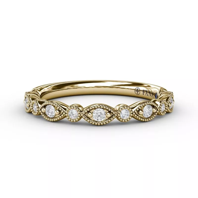 FANA Diamond Wedding Band - Image 3