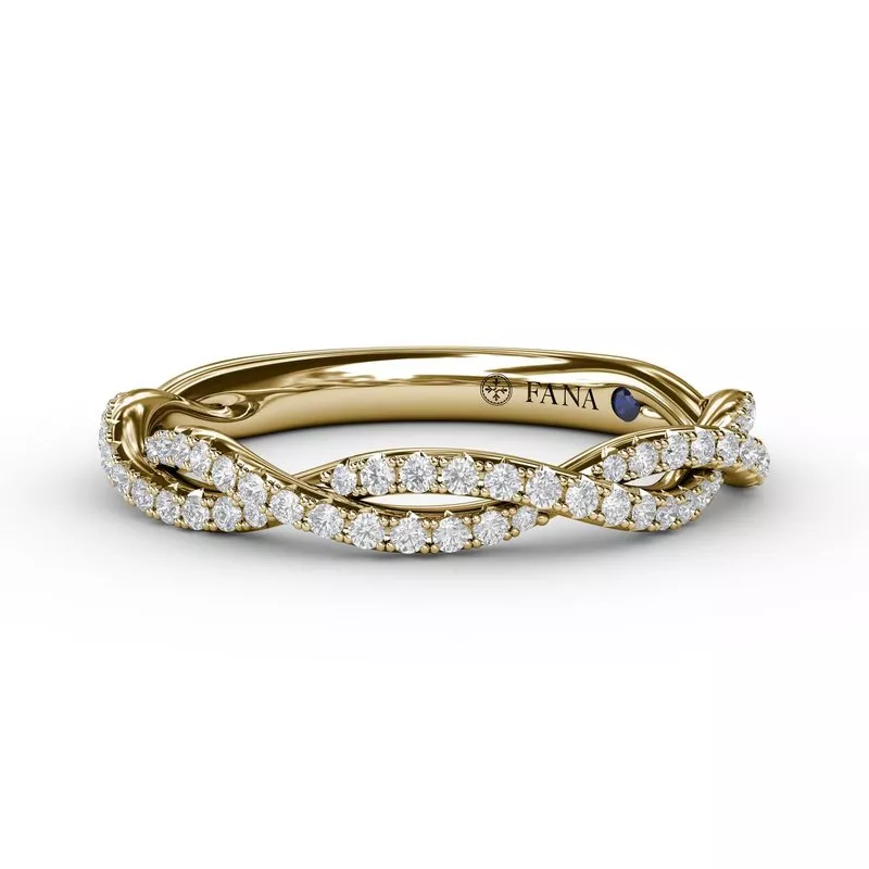 FANA Diamond Wedding Band - Image 2