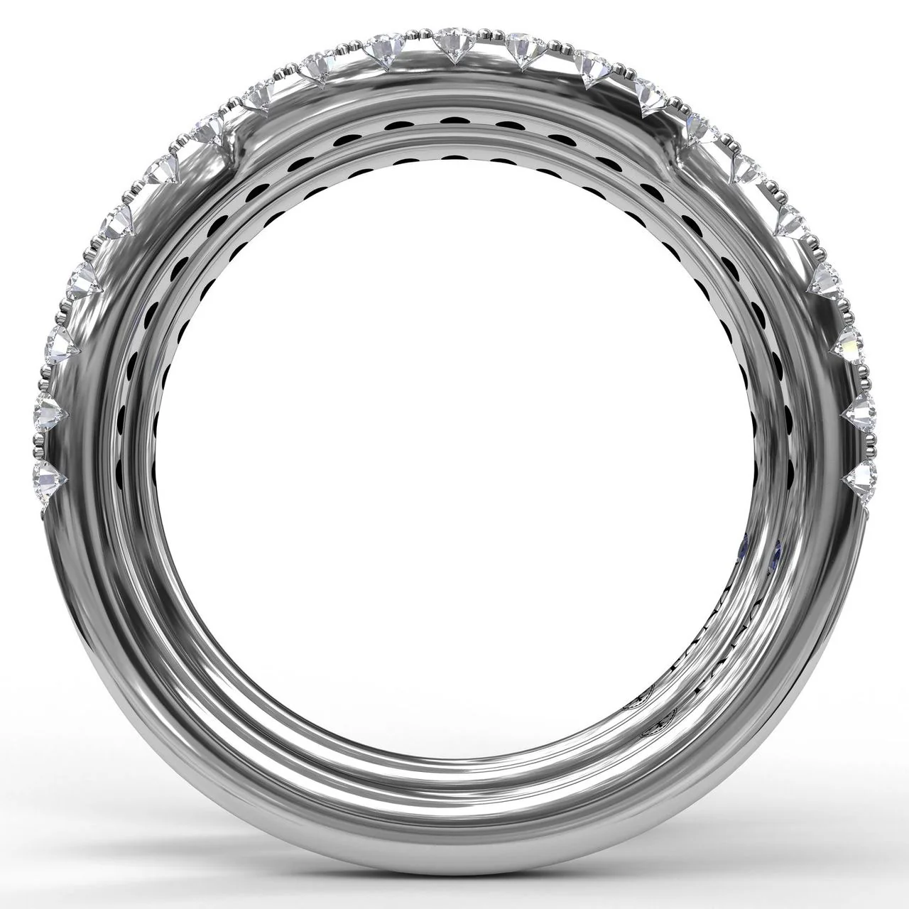 FANA Diamond Wedding Band - Image 2
