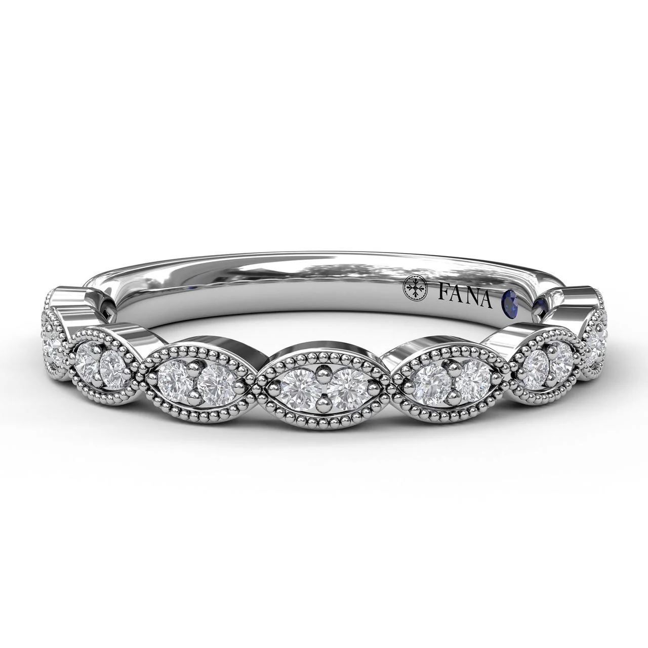 FANA Diamond Wedding Band