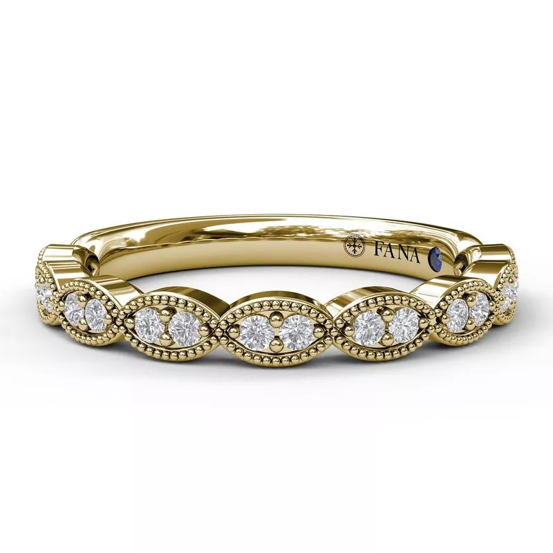 FANA Diamond Wedding Band - Image 3