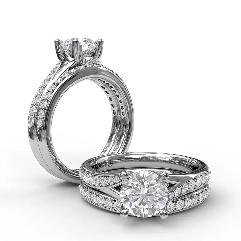 FANA Diamond Wedding Band - Image 5