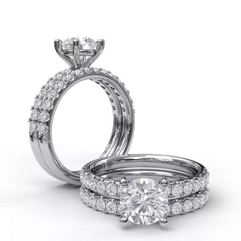FANA Diamond Wedding Band - Image 5