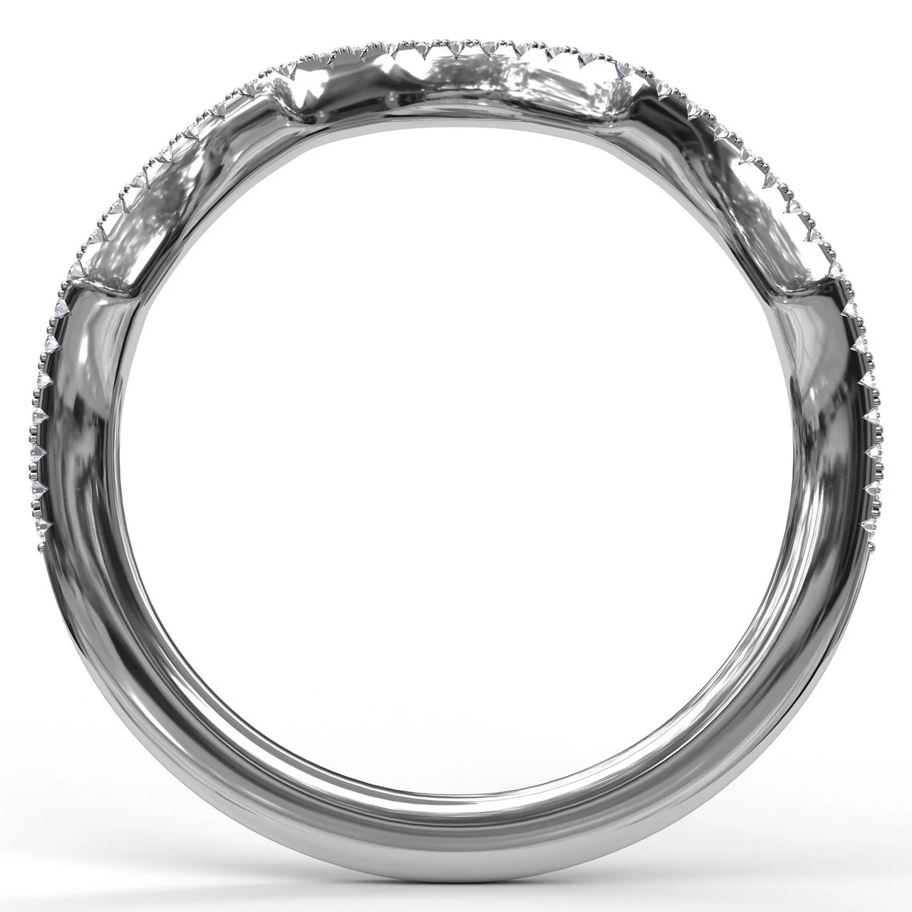 FANA Diamond Wedding Band - Image 2