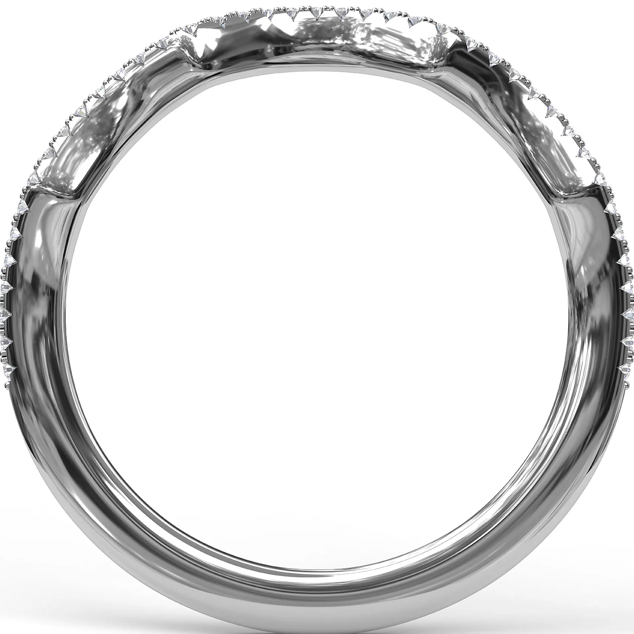 FANA Diamond Wedding Band - Image 2