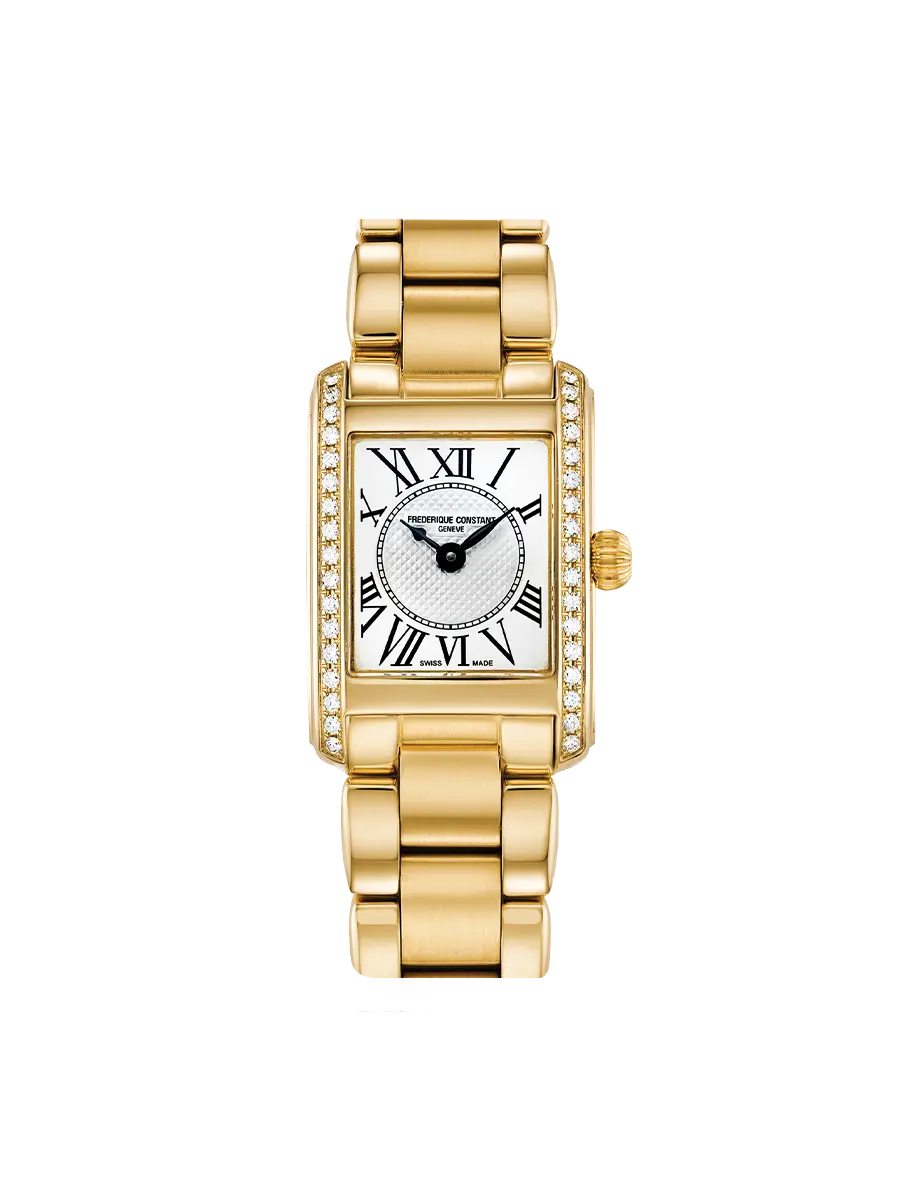 Frederique Constant Classics Carree Quartz Diamond Bezel - Image 3