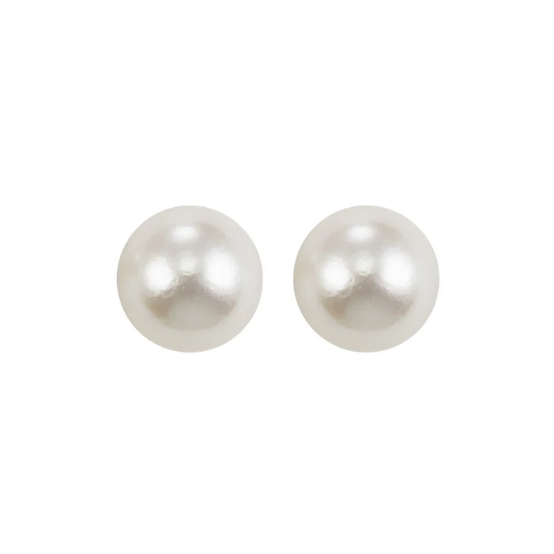 SS Cultured Pearl Earrings
