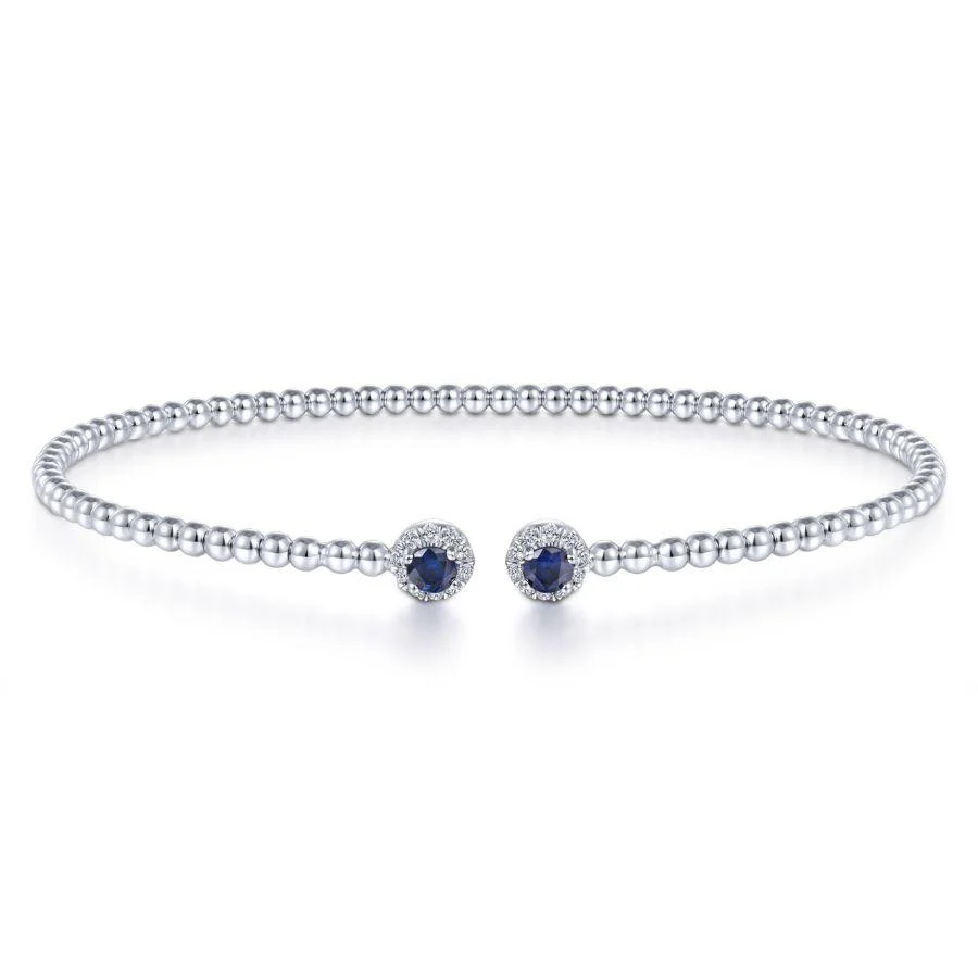 Gabriel & Co. Bujukan White Gold Bracelet (0.12 CTW)